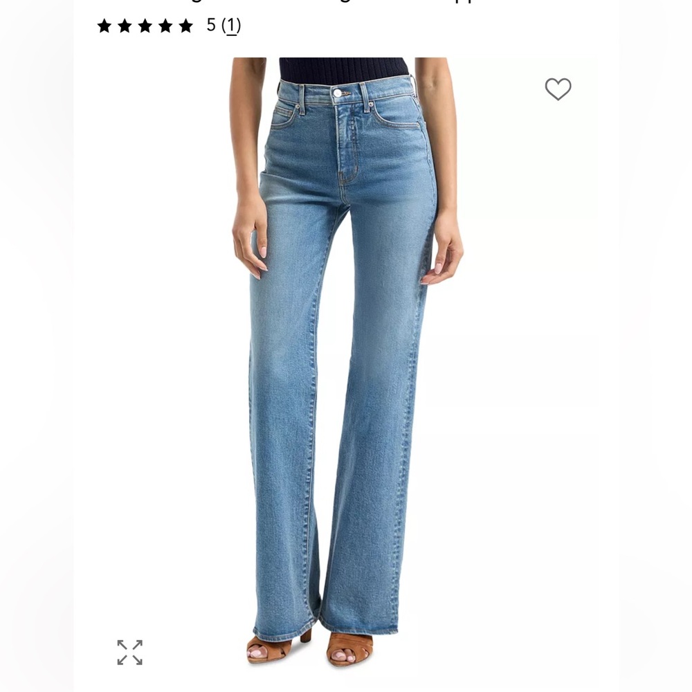 Veronica Beard Light Blue Flare Jeans